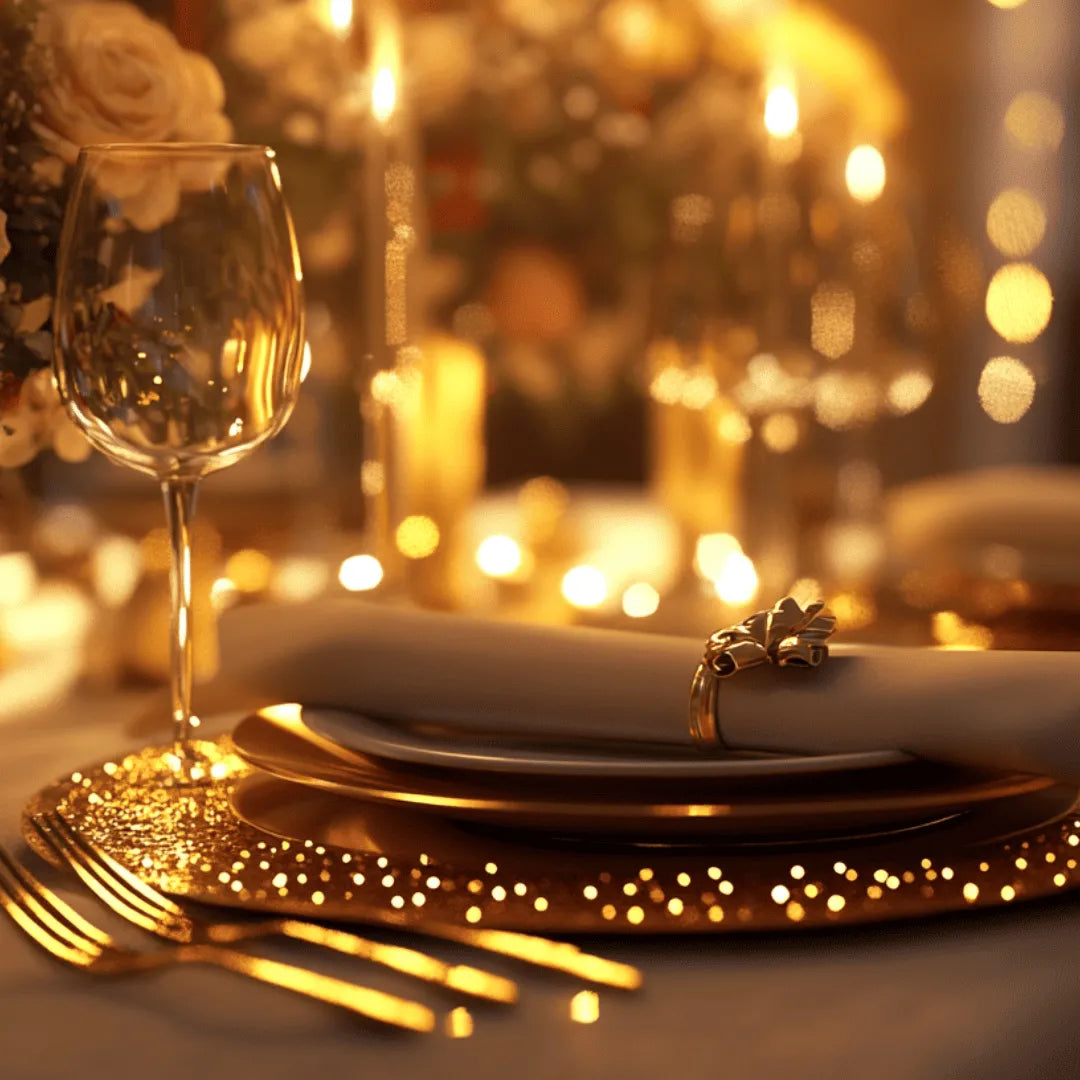 Dourado Luxo / 24 Peças - Imagem 8