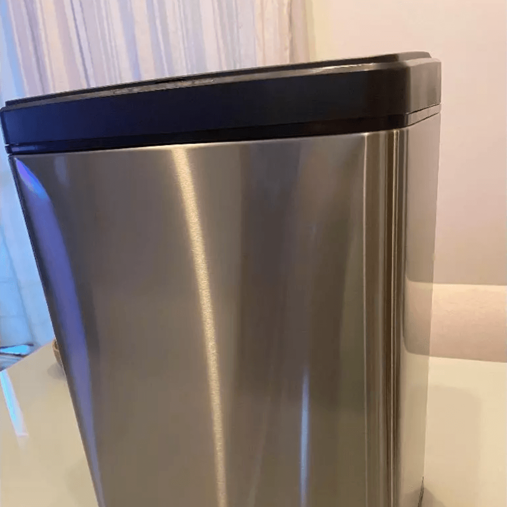 Lixeira Automática Inteligente com Sensor de Movimento - Quadrada · Inox · 50L - Imagem 6