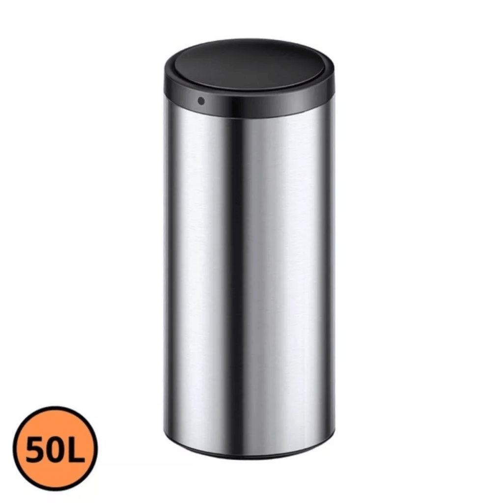 Lixeira Automática Inteligente com Sensor de Movimento - Quadrada · Inox · 50L - Imagem 12
