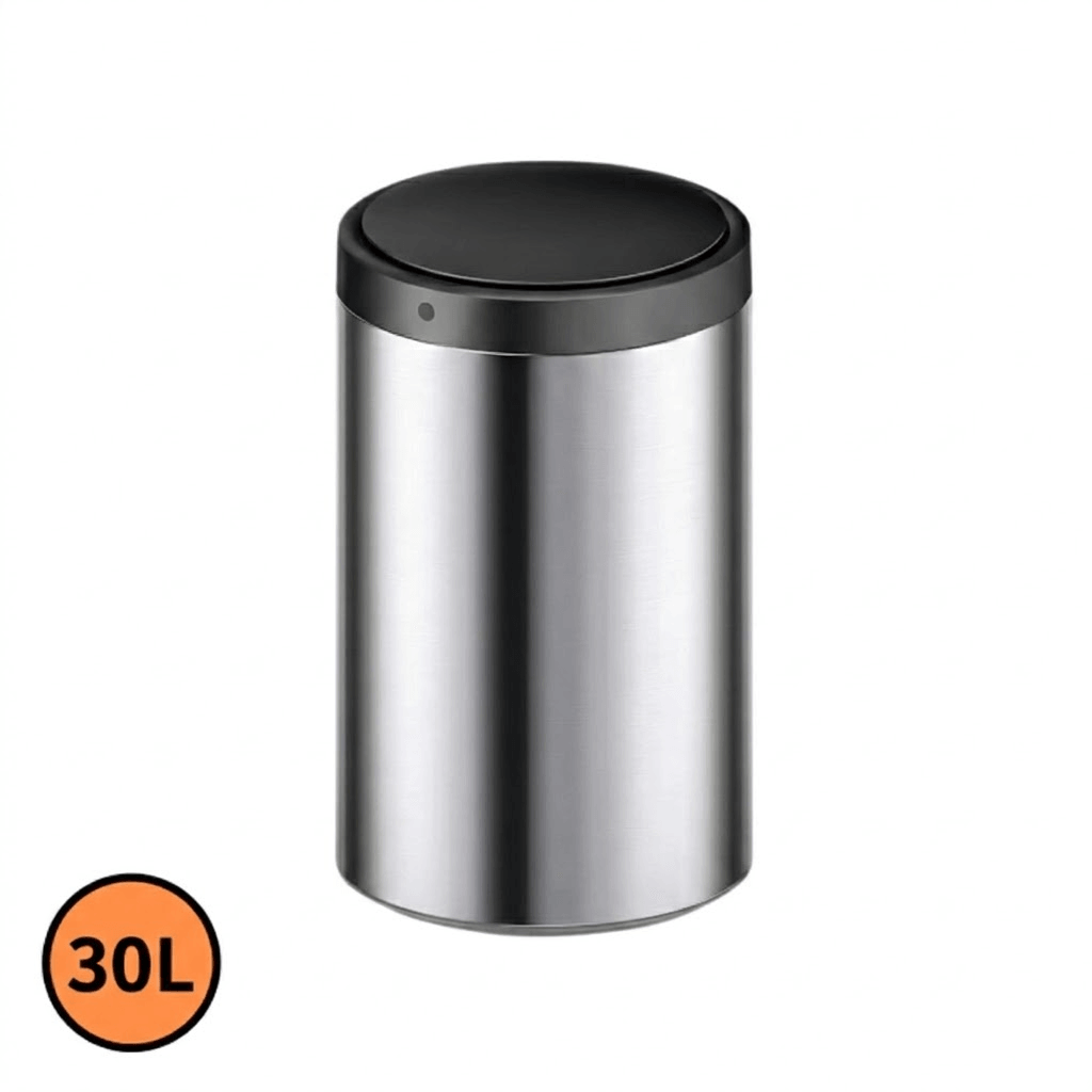 Lixeira Automática Inteligente com Sensor de Movimento - Quadrada · Inox · 50L - Imagem 24
