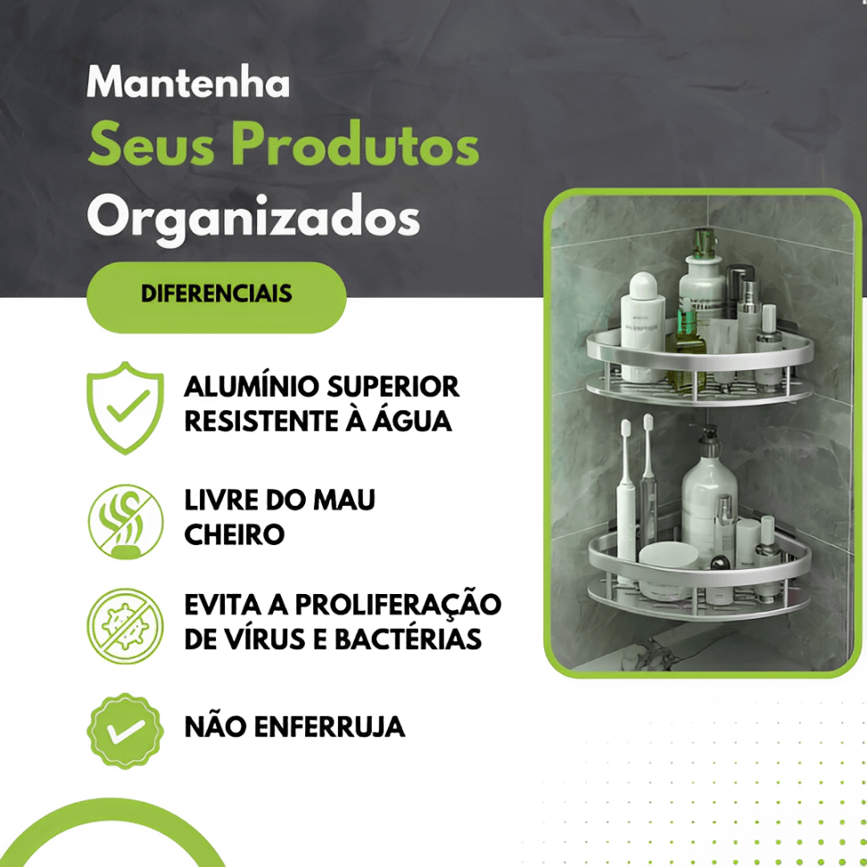 Kit 2 Cantoneiras Preta - Imagem 4