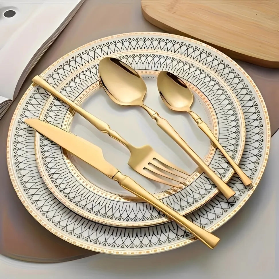 Dourado Luxo / 24 Peças - Imagem 3