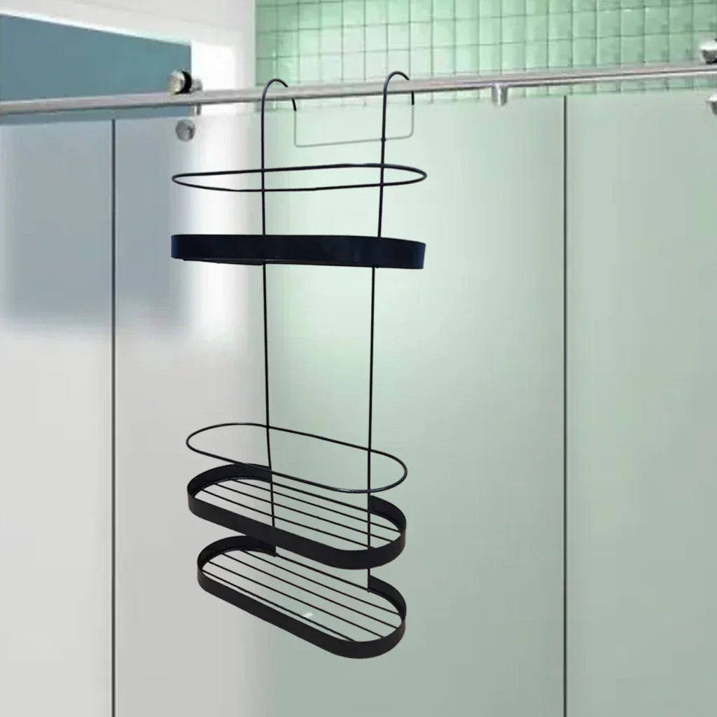 Suporte Porta Shampoo 3 Andares Preto - Imagem 3